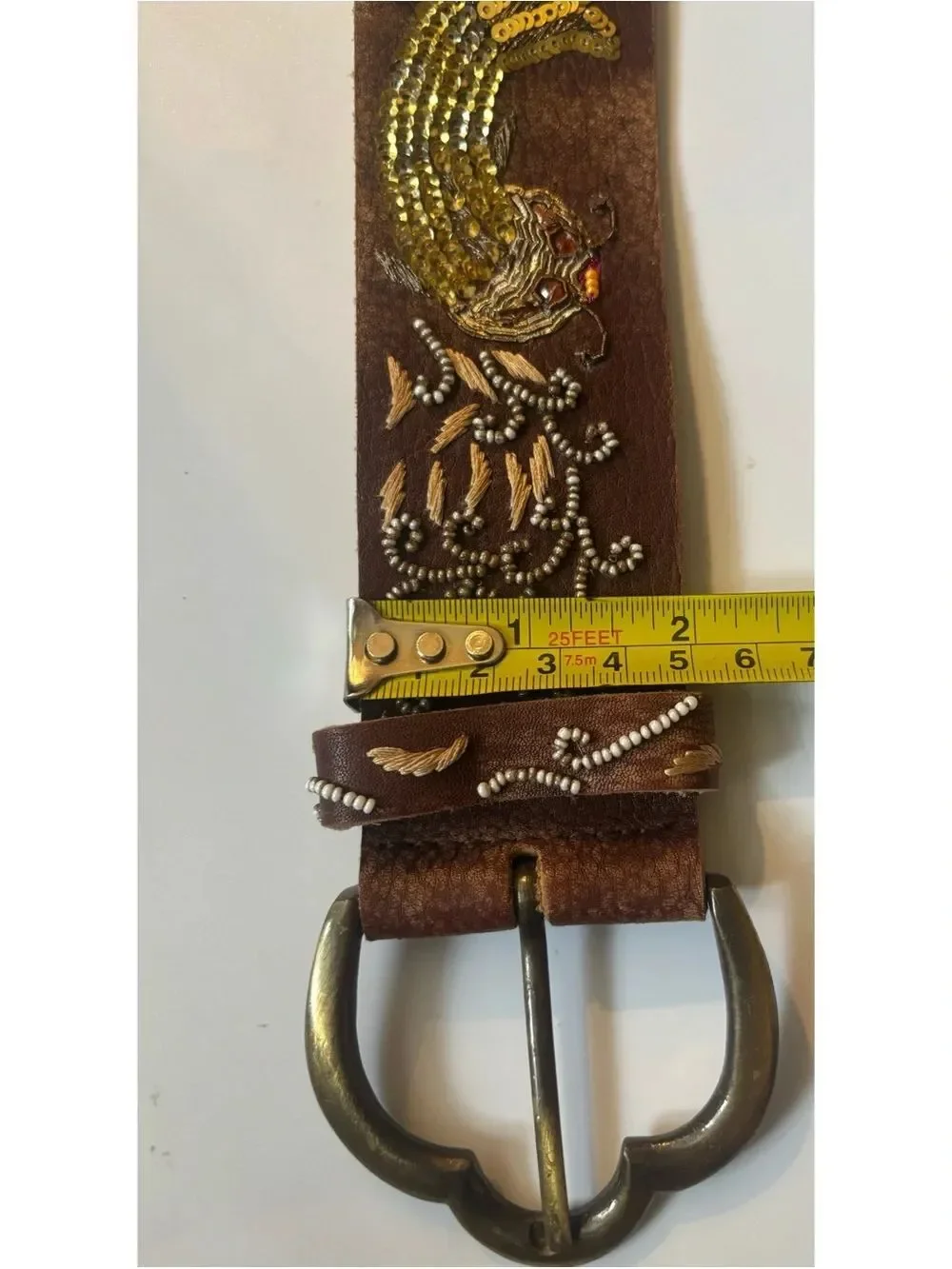 Betsey Johnson brown leather